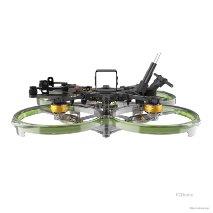 Flywoo FlyLens 85 2S brushless whoop drone frame with ducted guards, four motors, and 20mm camera mount