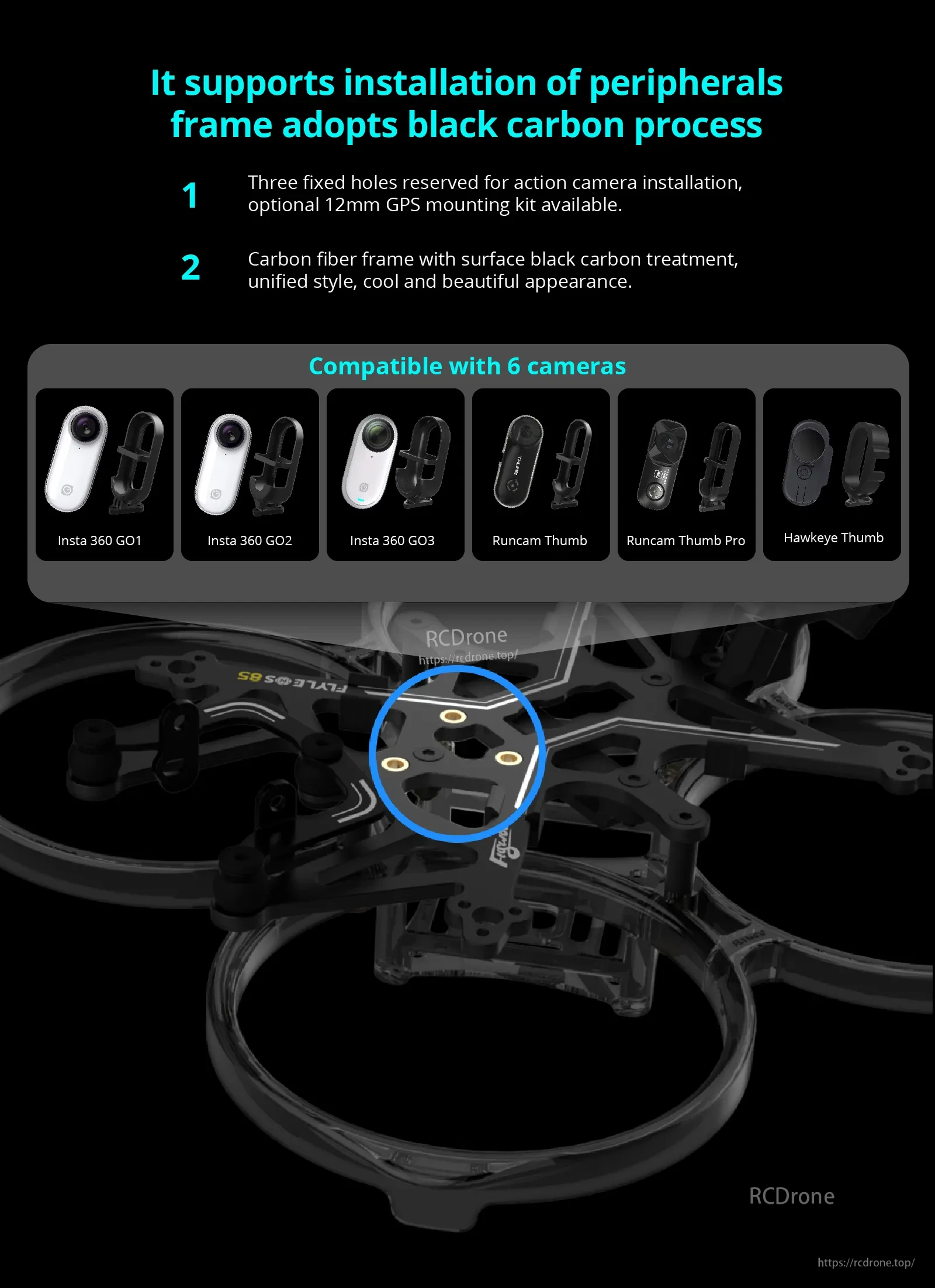 Flywoo FlyLens 85 2S O3 Drone Kit Brushless Whoop V1.3