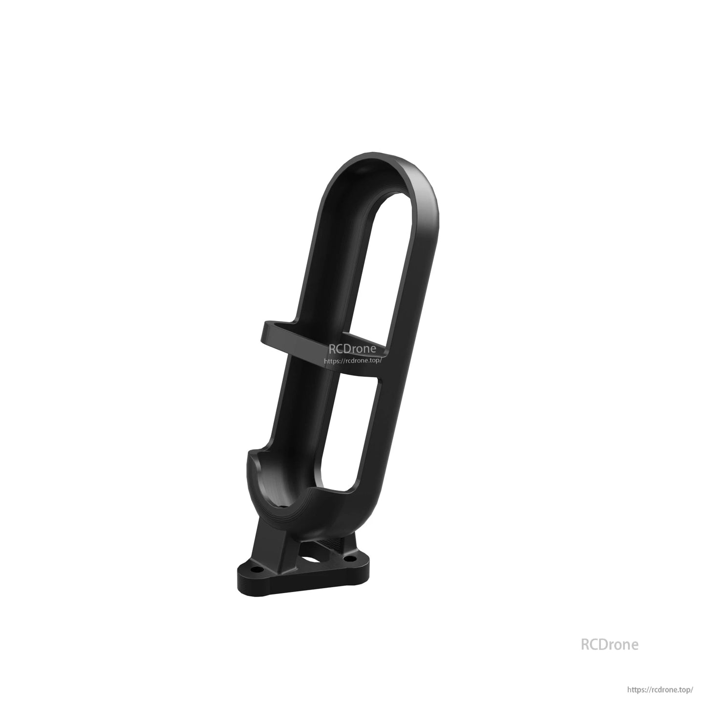 Flywoo FlyLens 85 action camera TPU mount with tall loop-style cradle and two-hole mounting base