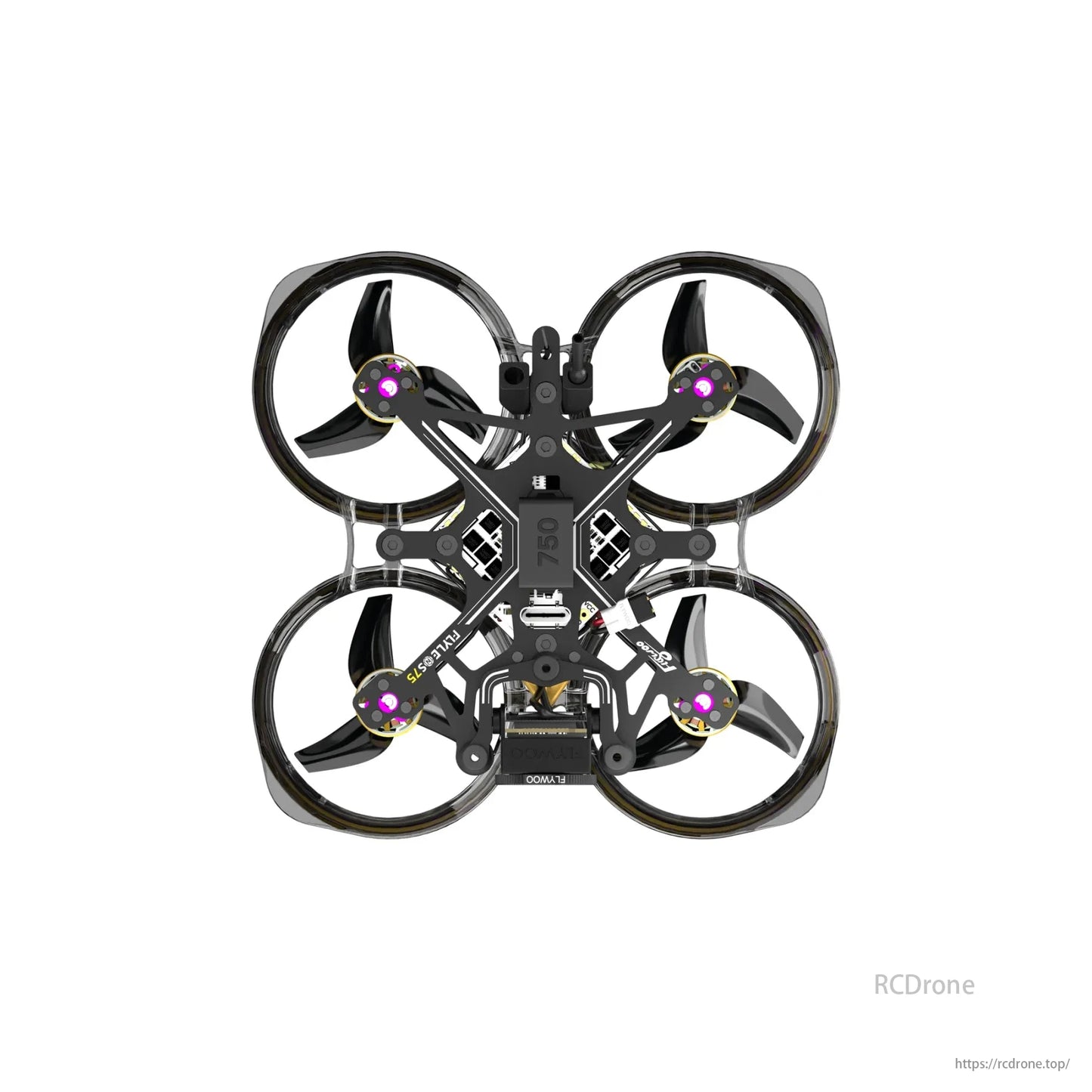 Flywoo Flylens 75 HD O4 2S 1.6-Inch Whoop FPV, Flywoo Flylens 75 HD O4, a compact 1.6-inch whoop FPV drone with DJI O4 Air Unit and F405 AIO FC for top-notch performance.