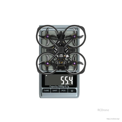 Flywoo Flylens 75 HD O4 2S 1.6-Inch Whoop FPV, The Flywoo Flylens 75 HD features a DJI O4 air unit and F405 AIO flight controller for high-performance racing.