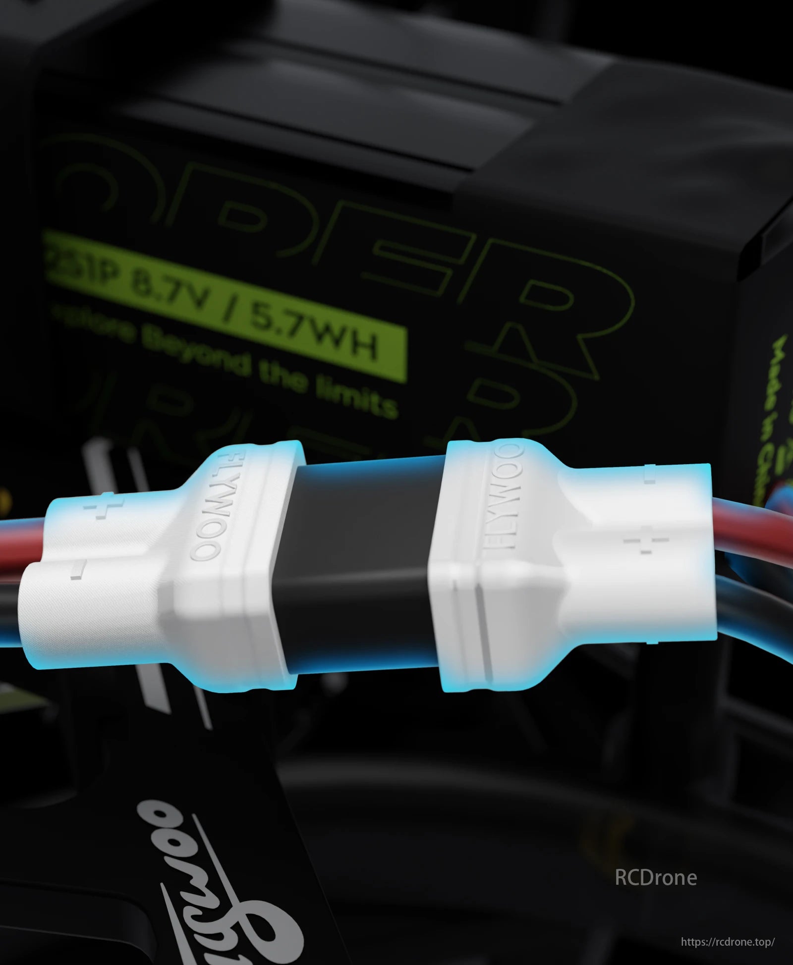 Flywoo Flylens 75 HD O4 2S 1.6-Inch Whoop FPV, This power system excels at delivering agility and maneuverability, even in confined areas.