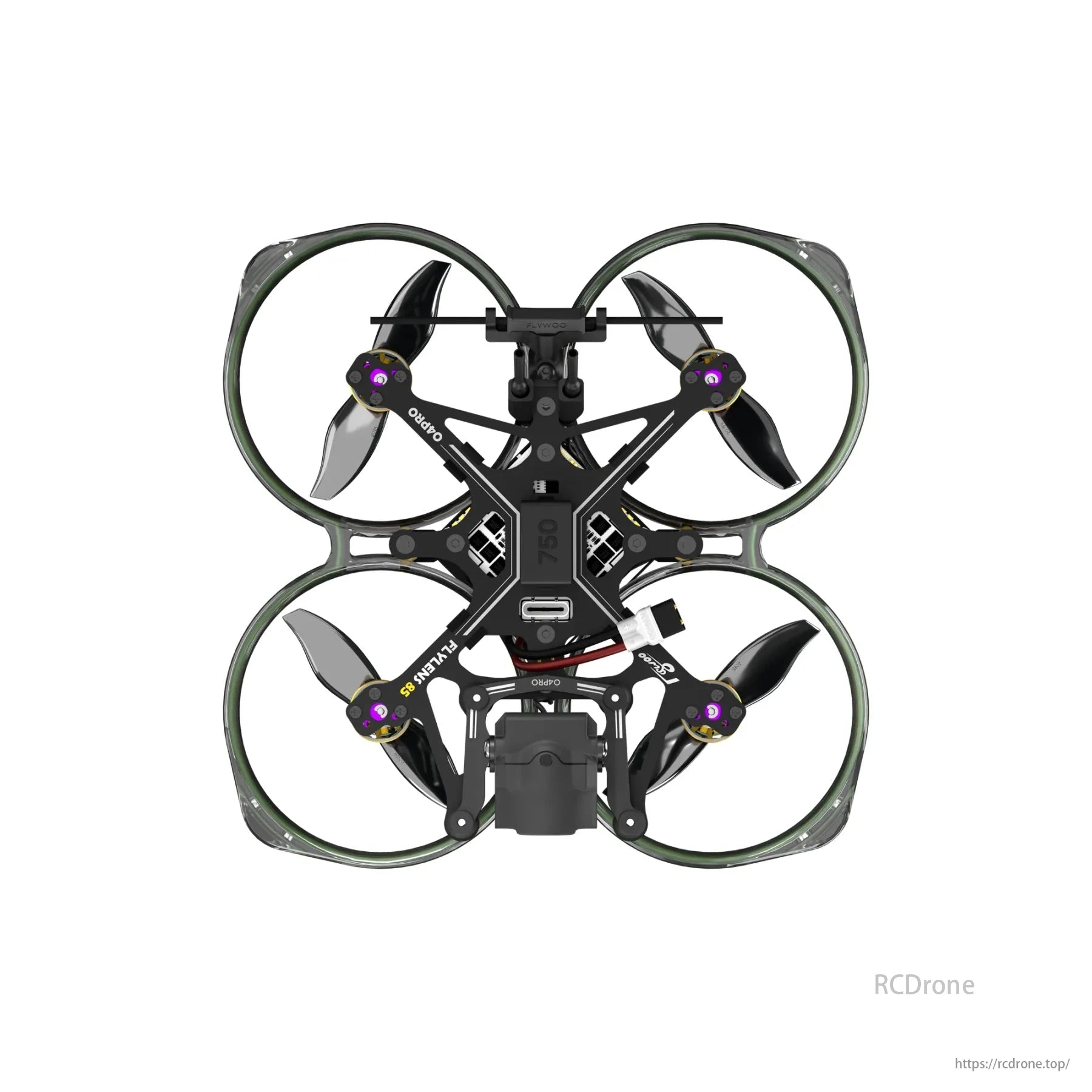 Flywoo Flylens 85 HD O4 PRO 2S LED 2-Inch Whoop FPV Drone V1 Flywoo Flylens 85 HD O4 PRO 2S LED 2-Inch Whoop FPV Drone V1