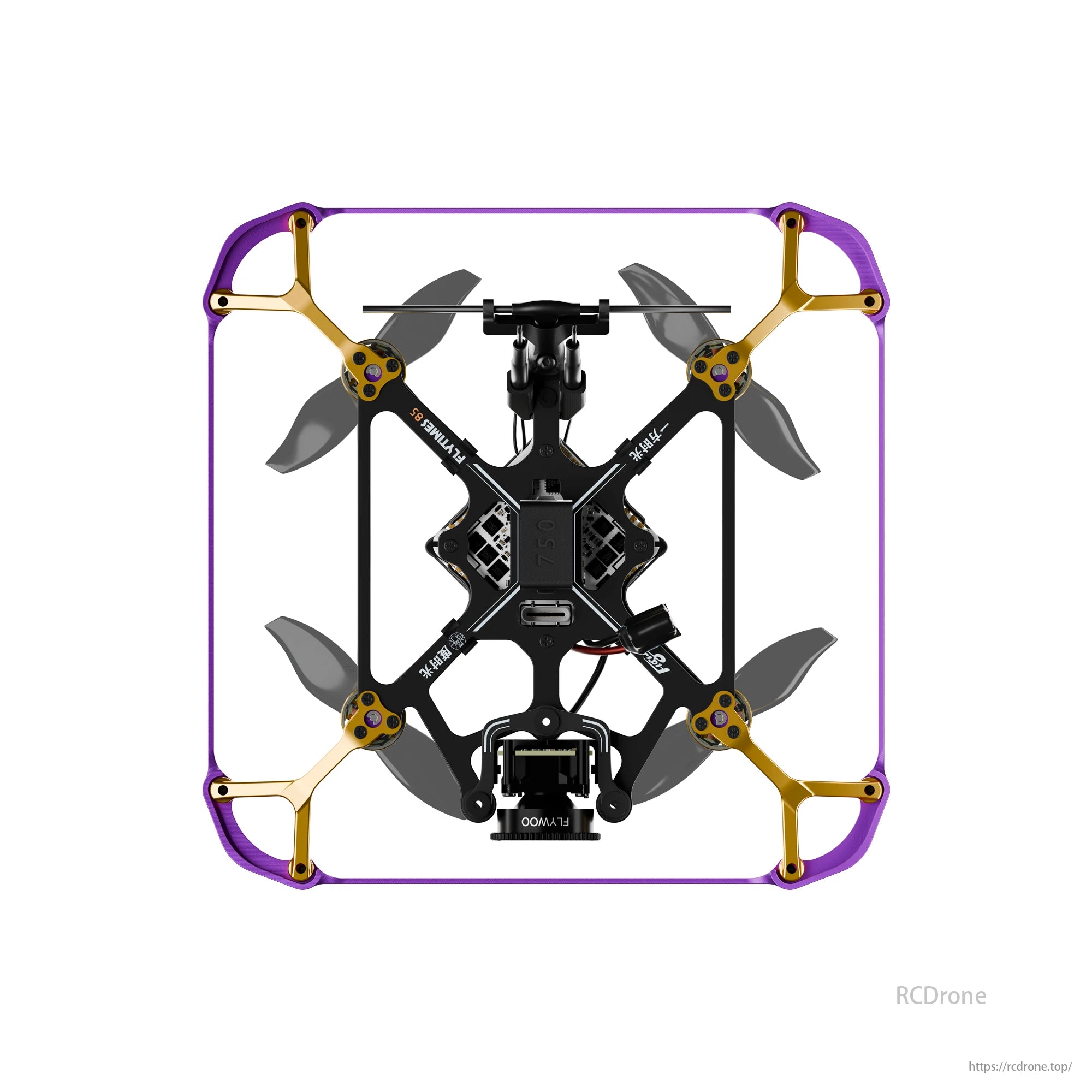 Flywoo Flytimes 85 Cinewhoop, A professional Chinese photography studio collaborated with Flywoo to develop a drone that combines innovative engineering and cinematic precision.