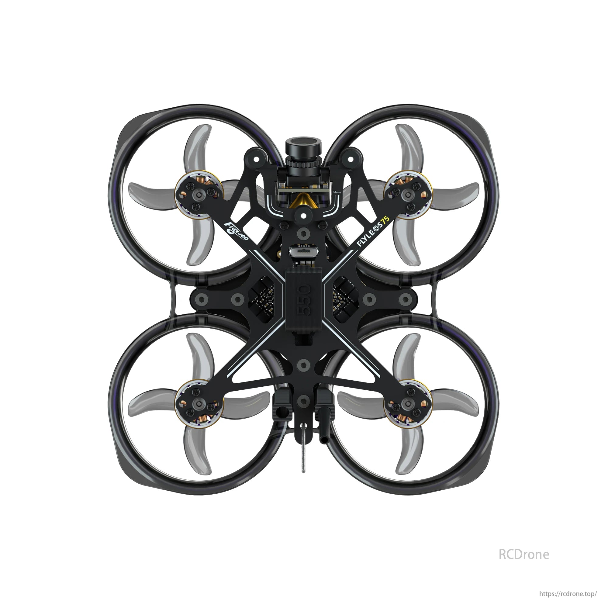 Flywoo Flytimes 85 Cinewhoop, The Flytimes 85 weighs 56.6g and offers maneuverability, efficiency, and HD video capability in a lightweight platform.