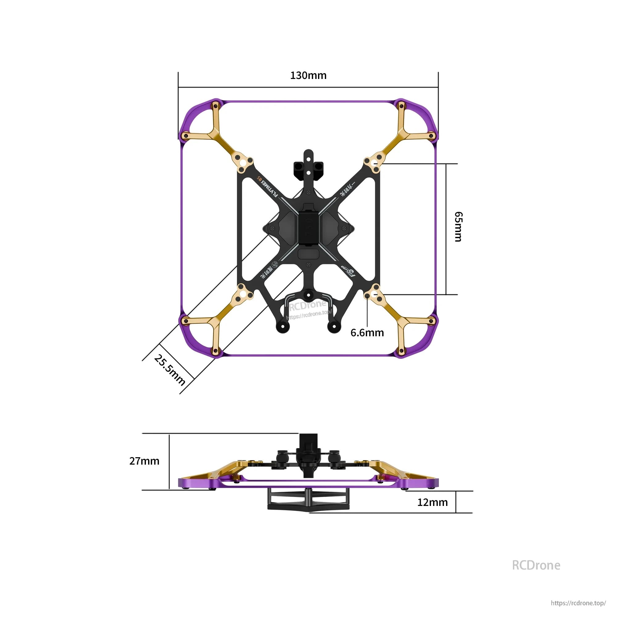 Flywoo Flytimes 85 Frame kit O3lite/ O4 /O4PRO