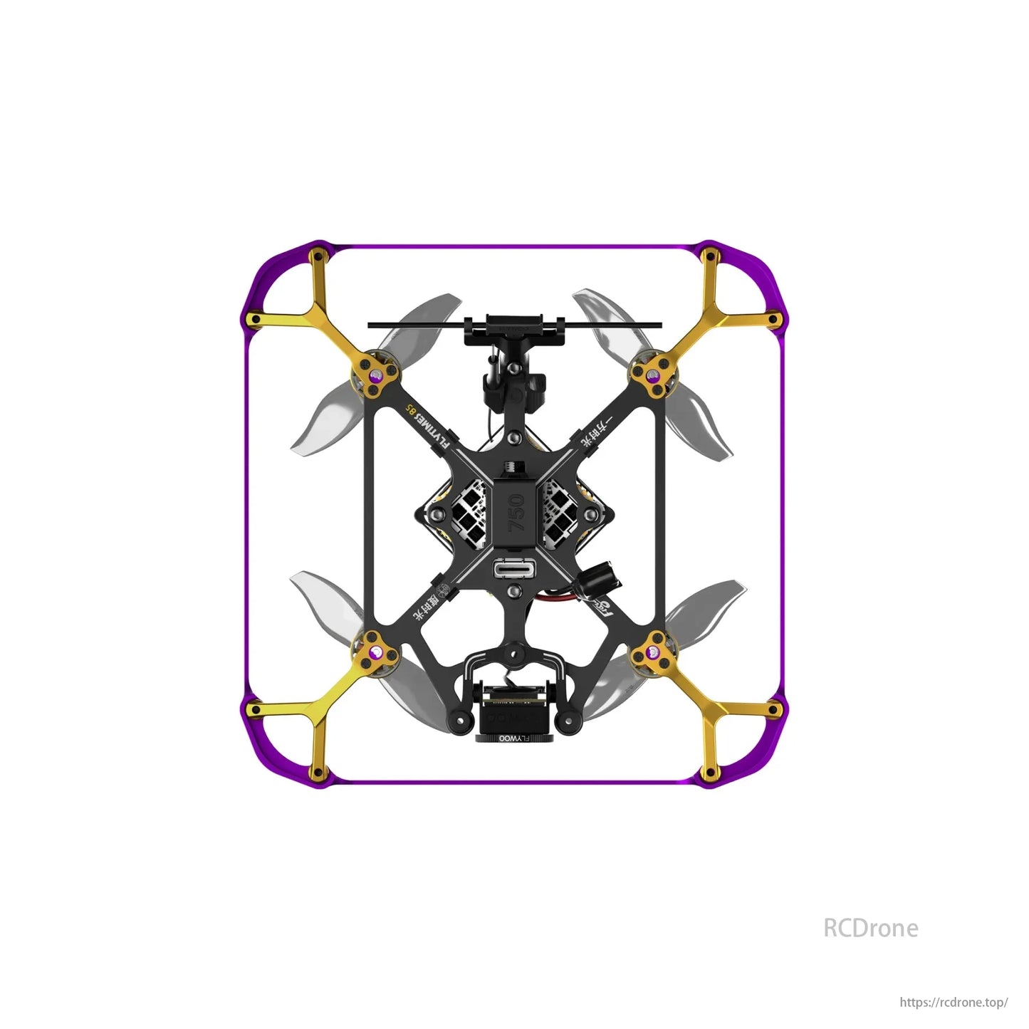 Flywoo Flytimes 85 HD O4 2S, a 2-inch cinewhoop with DJI O4 Air Unit for compact, advanced FPV aerial photography.