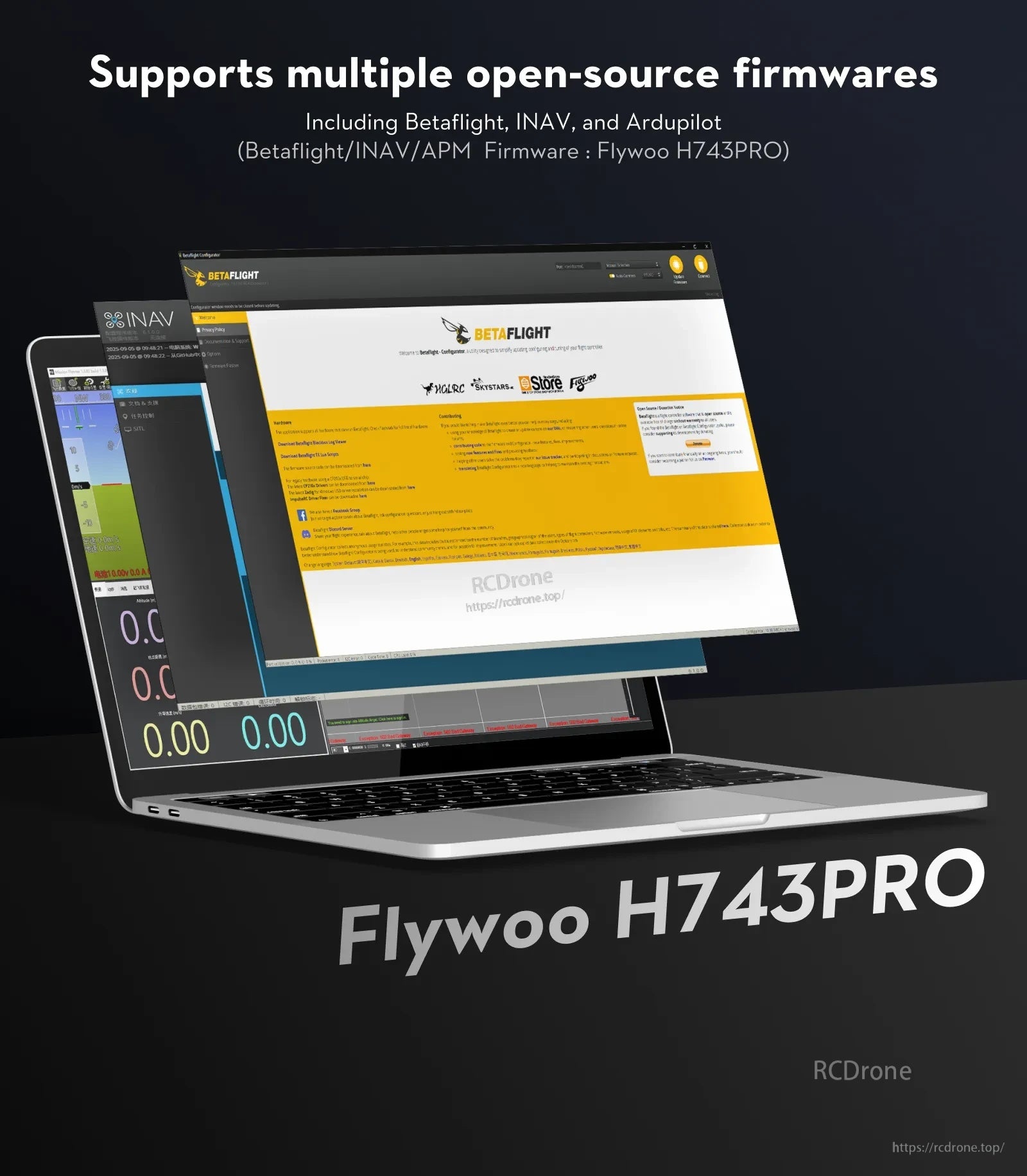 Flywoo GOKU H743 PRO 55A 32Bit 128K 30*30 Stack -- Plug&Play O4 / O4 Pro