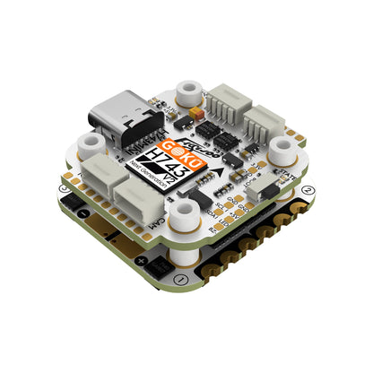 Flywoo GOKU H743 PRO Mini Contrôleur de Vol & 45A 4en1 ESC Stack 20x20 Plug&Play pour O4/O4 Pro