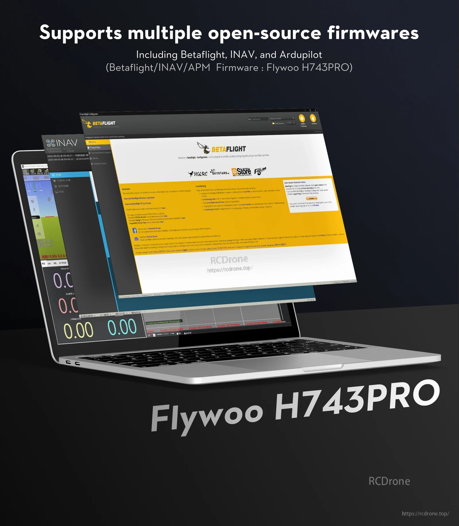 Flywoo GOKU H743 PRO Mini 45A 32Bit 128K 20*20 Stack -- Plug&Play O4 / O4 Pro