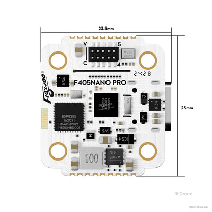 Flywoo GOKU HEX GN405 Nano HD 20A 堆疊 V3 飛控/電調組，TCXO ELRS 2.4G，O3/O4 插頭&P播放