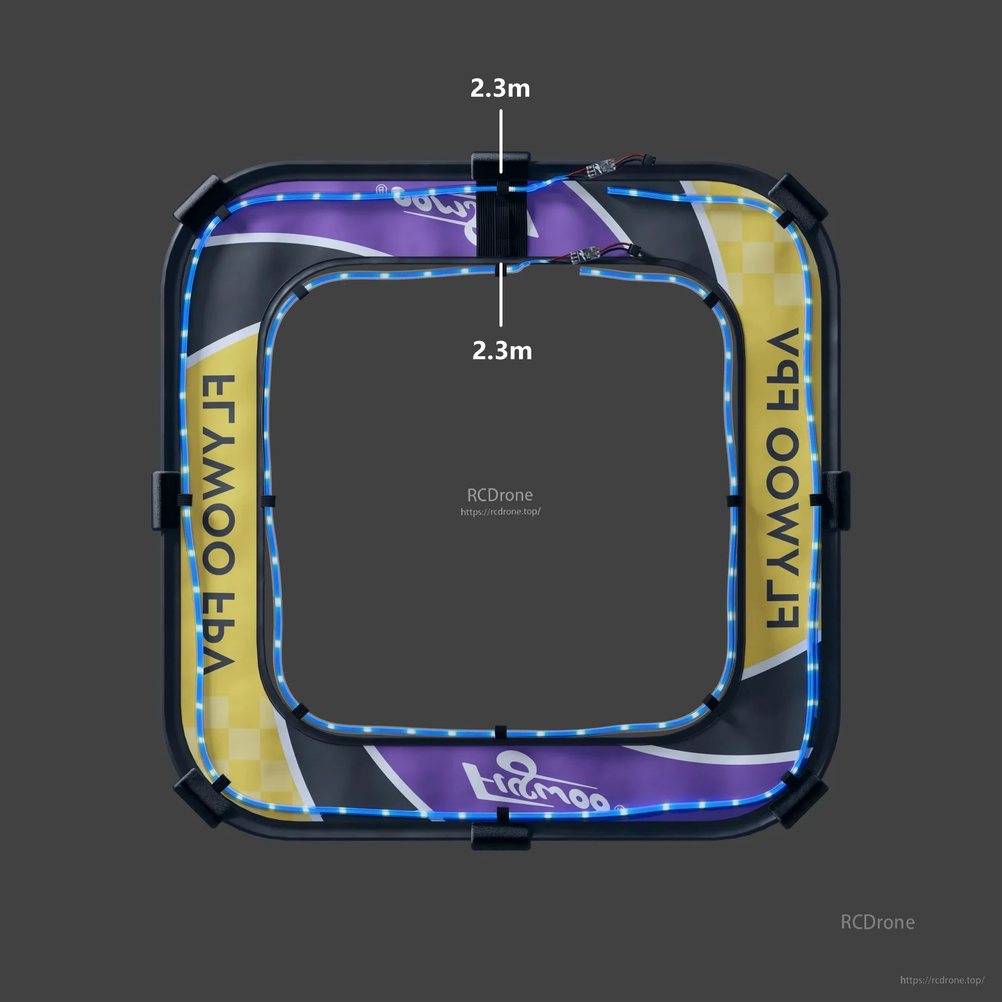 Flywoo Halo Gate RGB LED Strip & LED Controller
