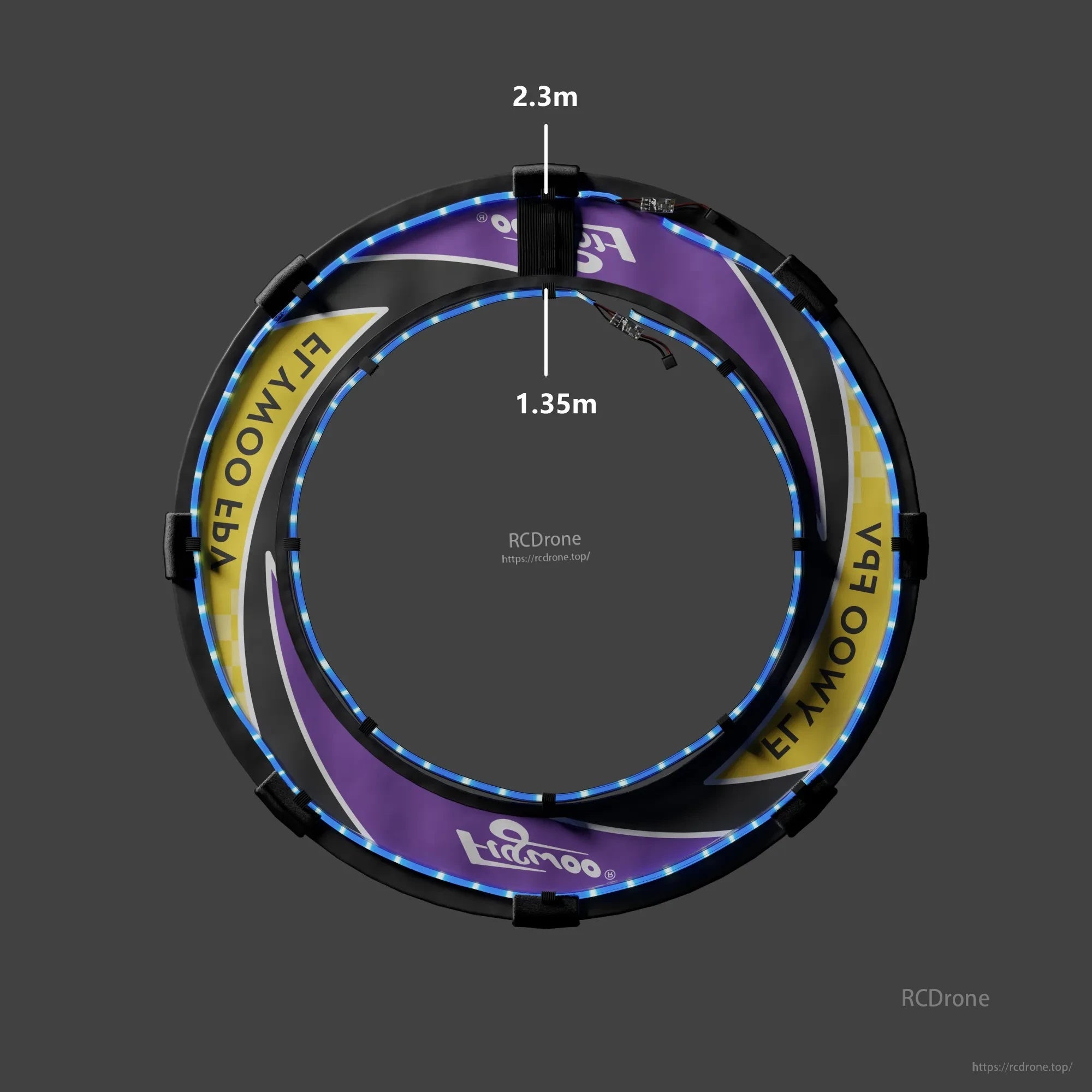 Flywoo Halo Gate RGB LED Strip & LED Controller