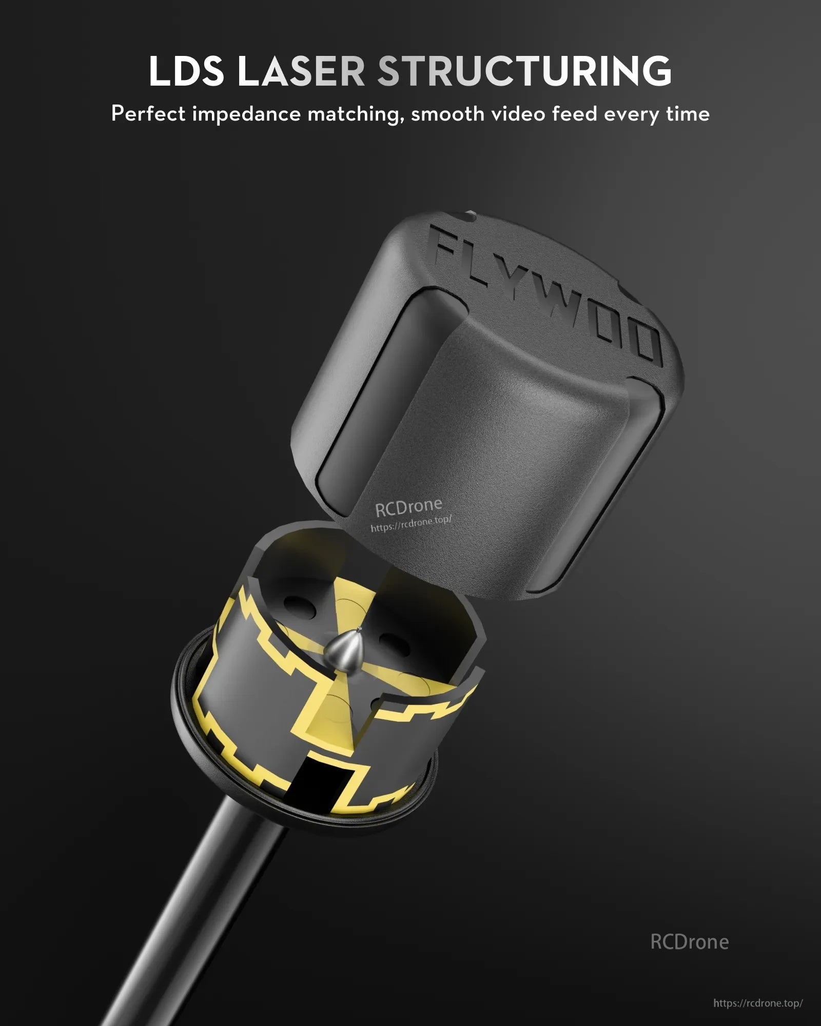 Flywoo LDS 5.8GHz UFL / SMA Antenna -LHCP