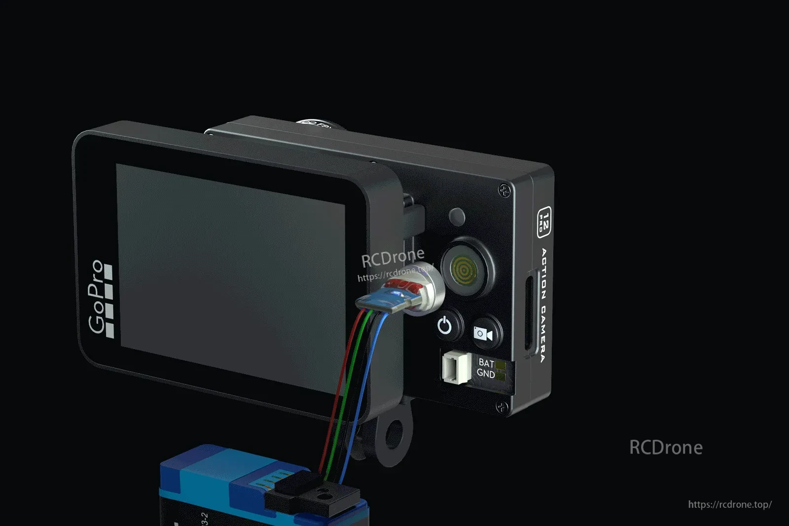Flywoo Naked Gopro Action Camera V2 GP9 / GP10 / GP11 / GP12 / GP13 Pro