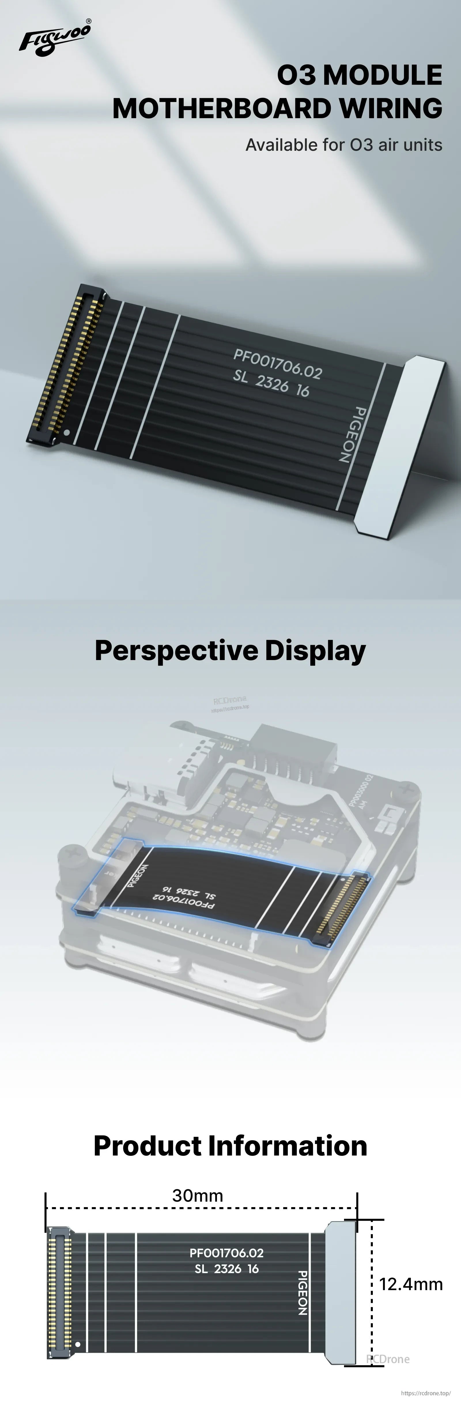Flywoo O3 Unit Connect Cable