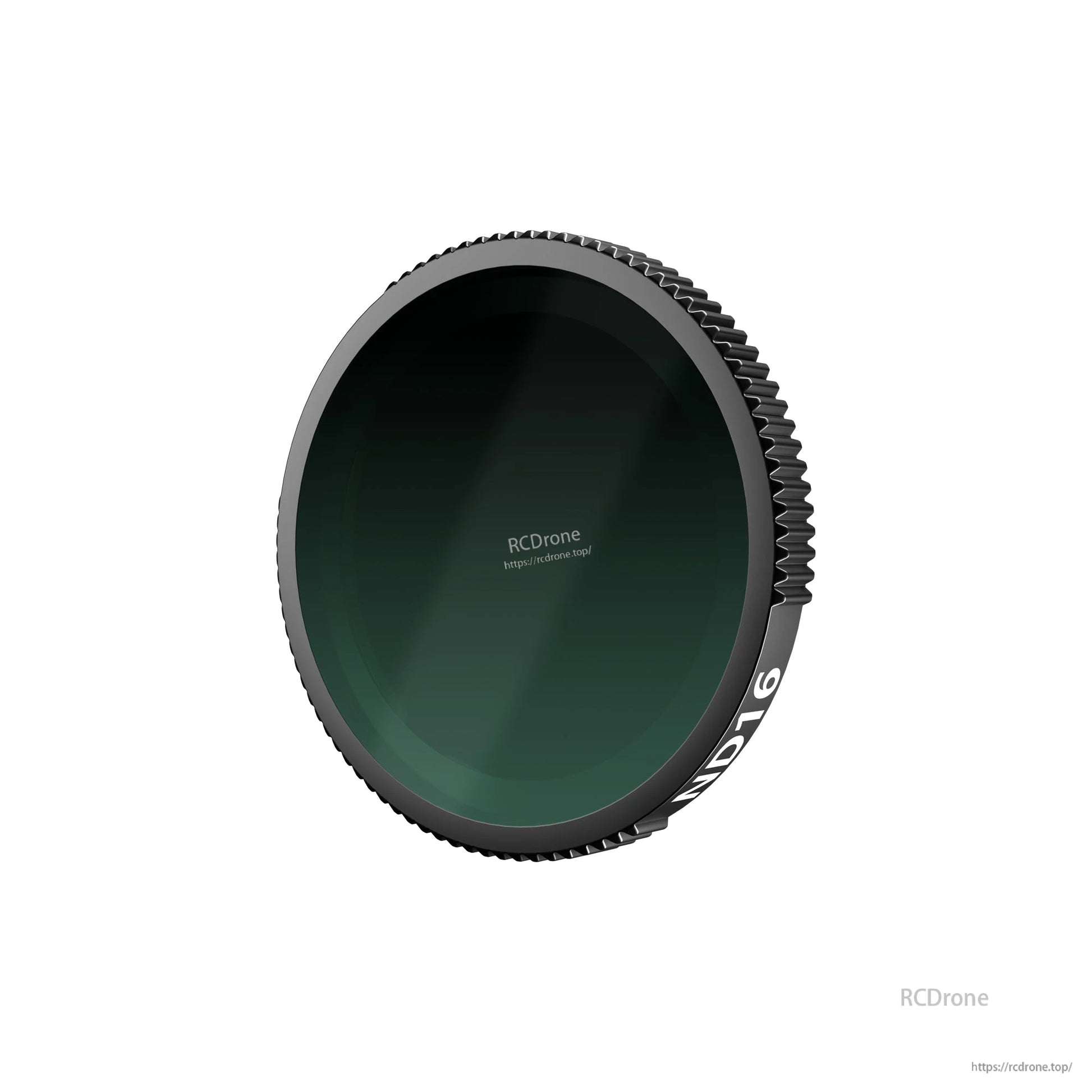Flywoo O4 ND Filter, Flywoo O4 ND16 camera lens filter with knurled edge ring and dark glass element