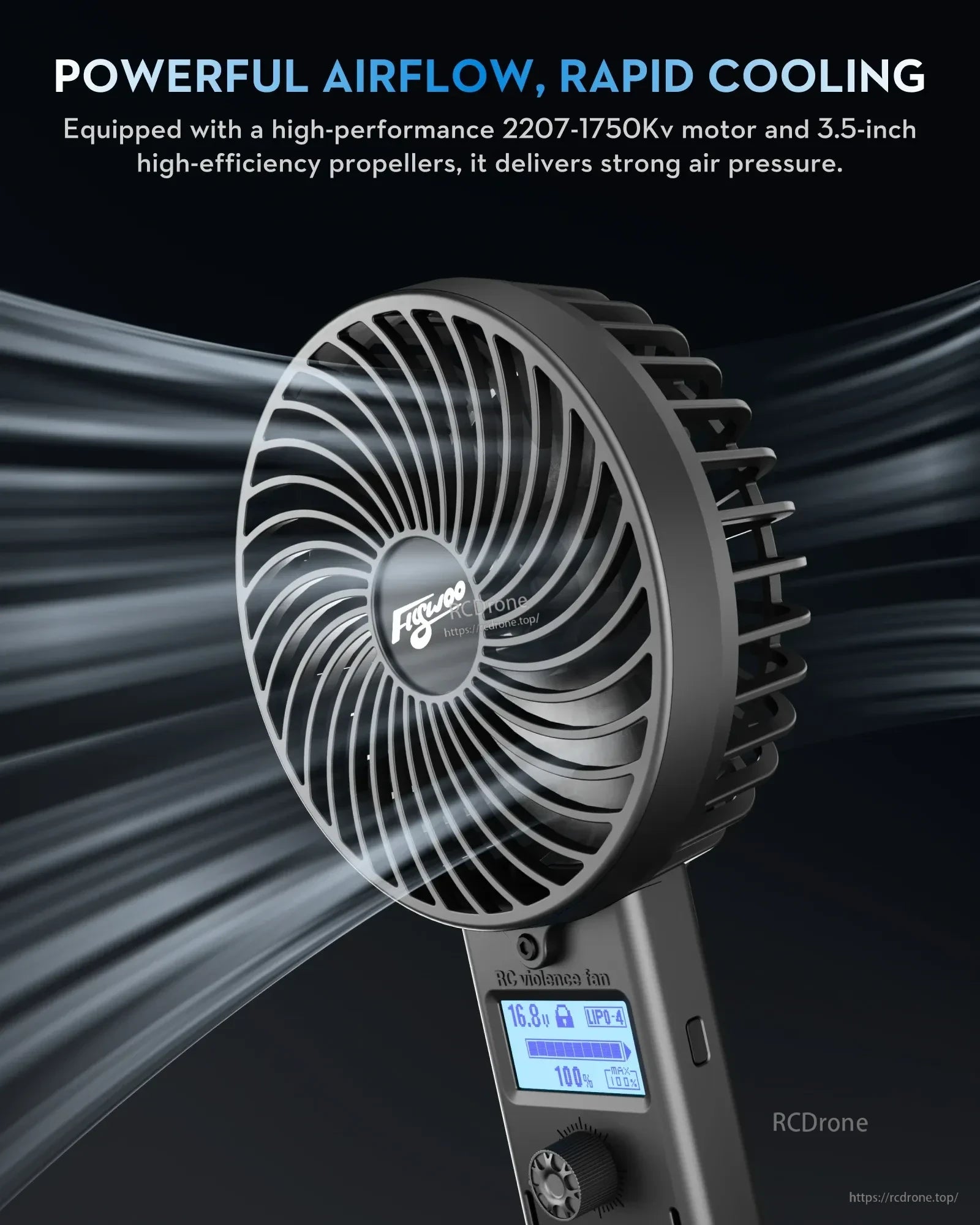 Flywoo QuickCool VTX Portable Violence Fan