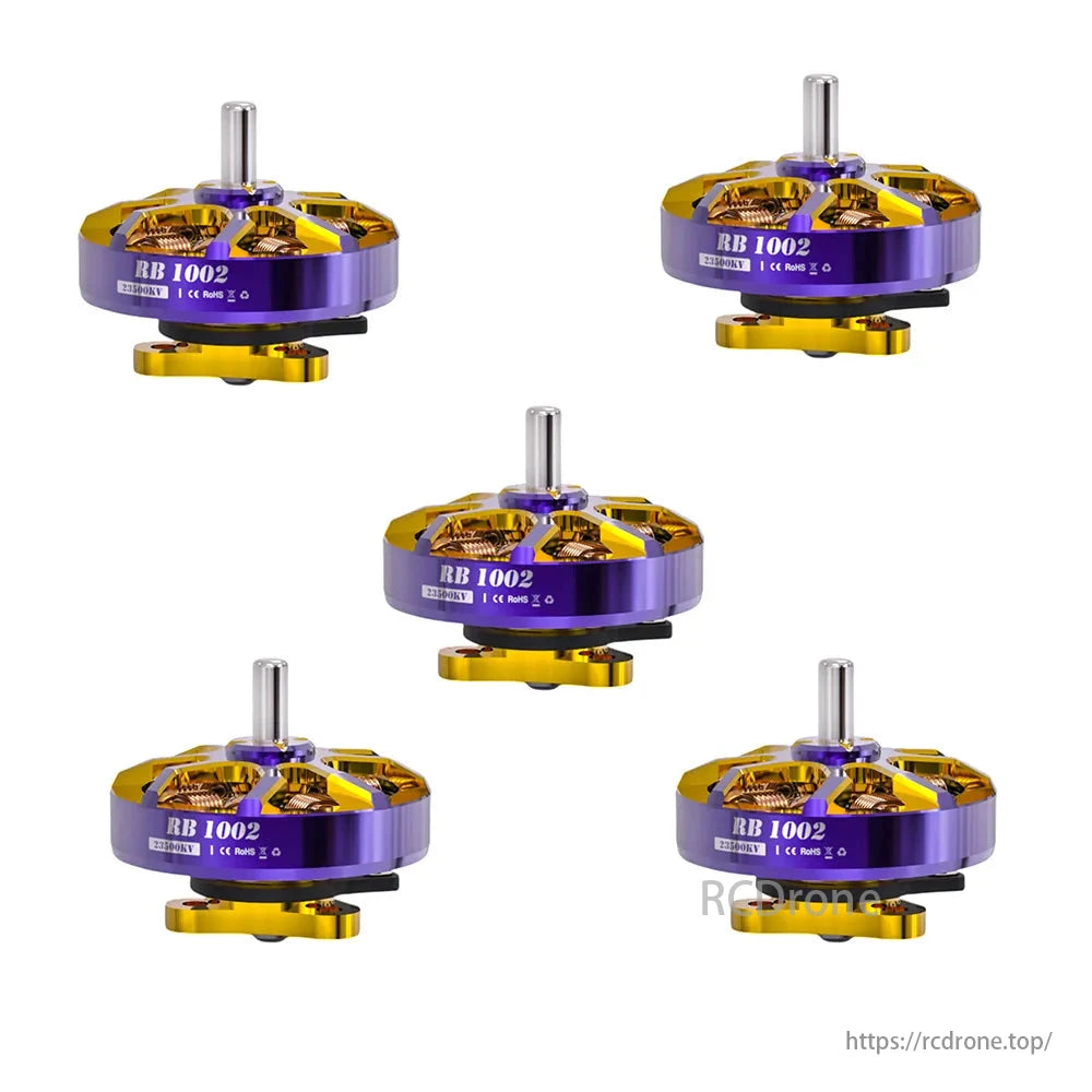 Motor Rx Robo Flywoo ROBO 1002 Brushless FPV Motor 19800KV / 23500KV – Dual Bearing ...