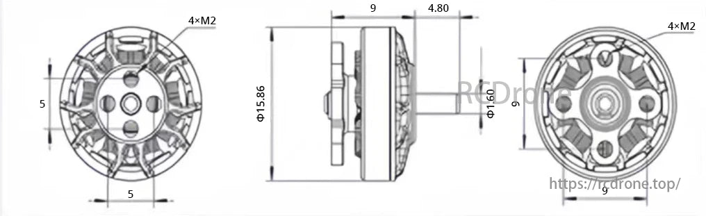 ROBO 1202.5 Brushless Motor, The motor is designed to operate smoothly and reliably, making it a good choice for those seeking high-quality performance.