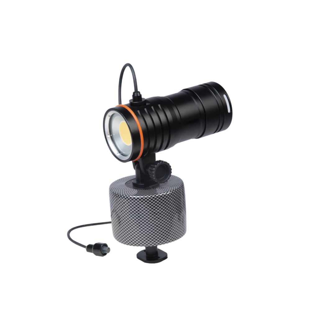 CHASING 水下 LED 視頻燈，12,000 流明 CRI95，100 m 防水，適用於 M2/M2 S/M2 PRO，110° 光束 ...