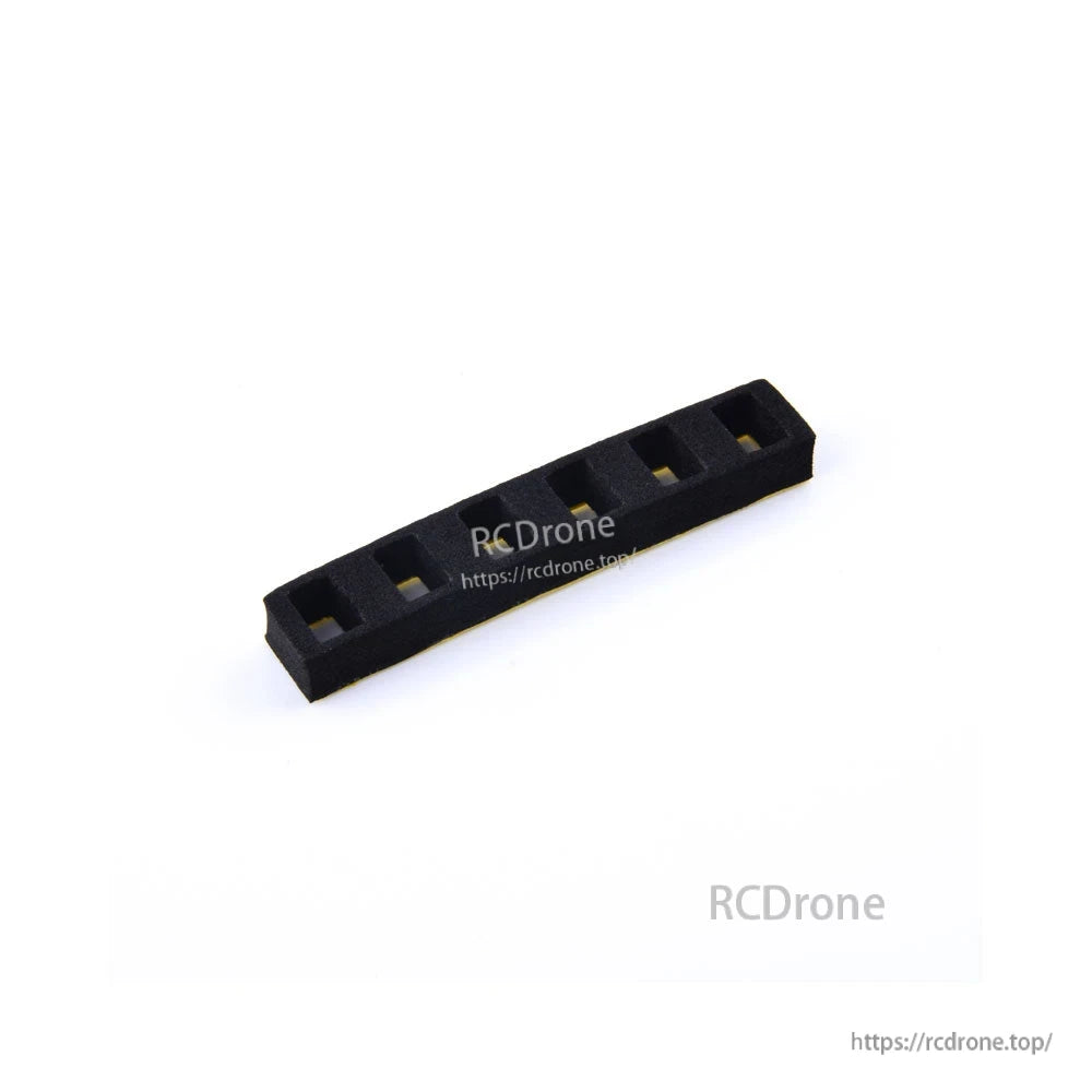 Foam LED spacer insert for TX16S & TX16S MKII transmitter, black foam strip with cutouts