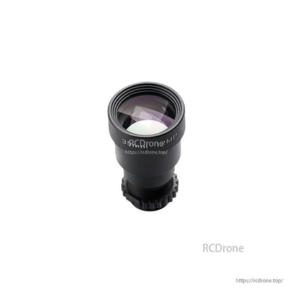 Foxeer 12MP 35mm IR Block Lens, Foxeer 12MP 35mm IR block camera lens with black metal housing and threaded mount