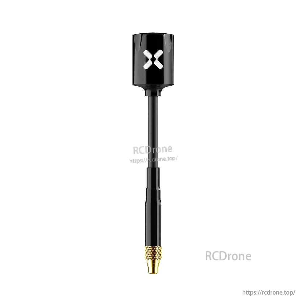 Foxeer 5.8GHz Micro Lollipop FPV omni antenna with black lollipop head, rigid stem, and gold SMA connector