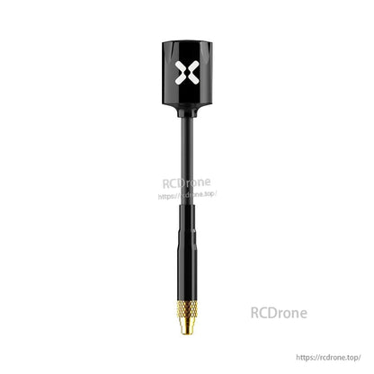 Foxeer 5.8GHz Micro Lollipop FPV omni antenna with black lollipop head, rigid stem, and gold SMA connector