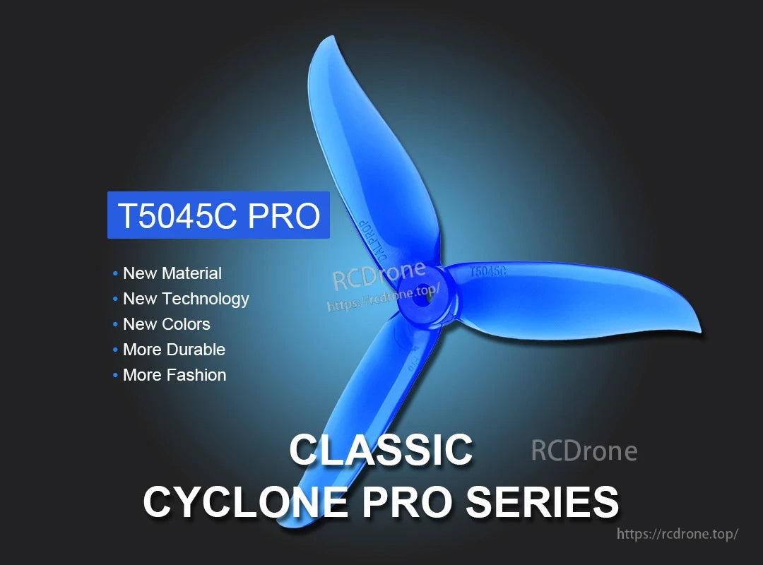 Foxeer Dalprop T5045C Pro Tri Blade Propellers