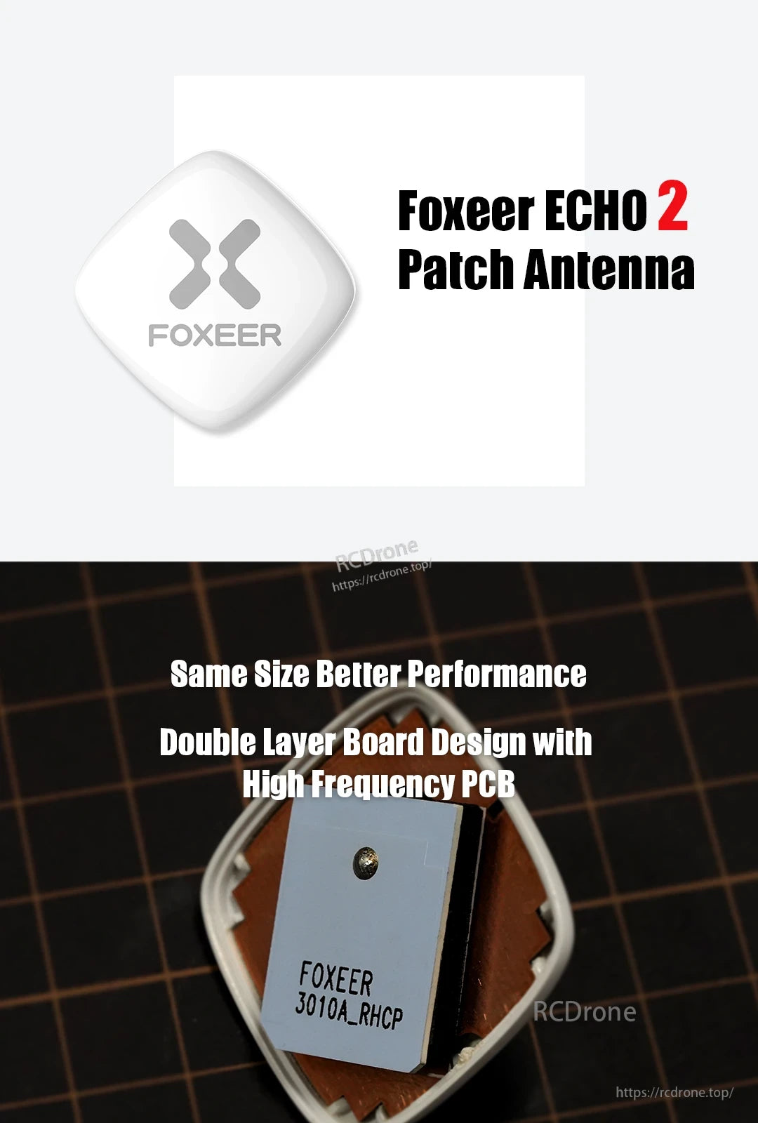 Foxeer Echo 2 5.8G 9dBi Patch Antenna