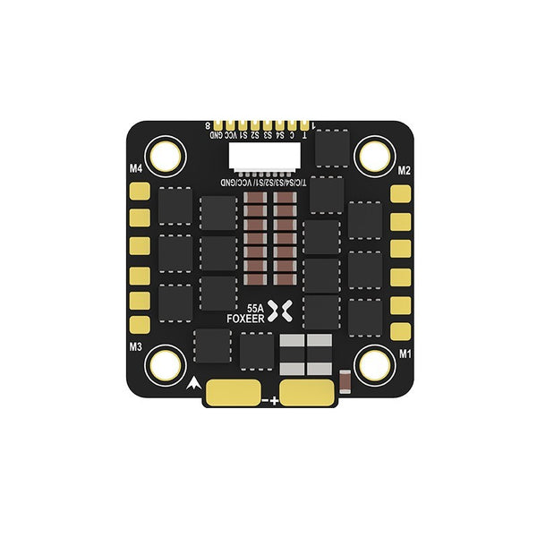 Foxeer F405 V2 (Plug) Flight Controller + Reaper 55A ESC 8S Stack Vide ...