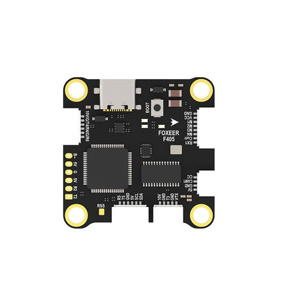 Foxeer F405 V2 (Plug) Flight Controller + Reaper 55A ESC 8S Stack Video Switcher Servo Borameter