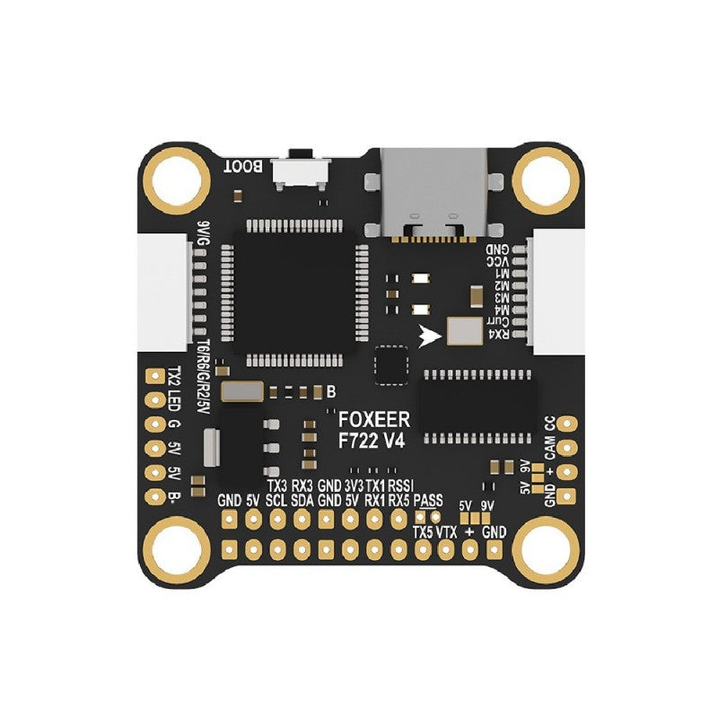 Foxeer F722 V4 Flight Controller X8 DJI Type-C