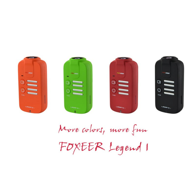 Foxeer Legend 1 1080P 60fps Action Camera, Foxeer Legend 1 camera captures 1080P video at 60fps for smooth footage.