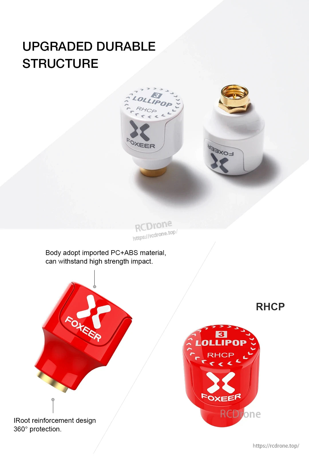 Foxeer Lollipop 3 Stubby Omni FPV Antenna