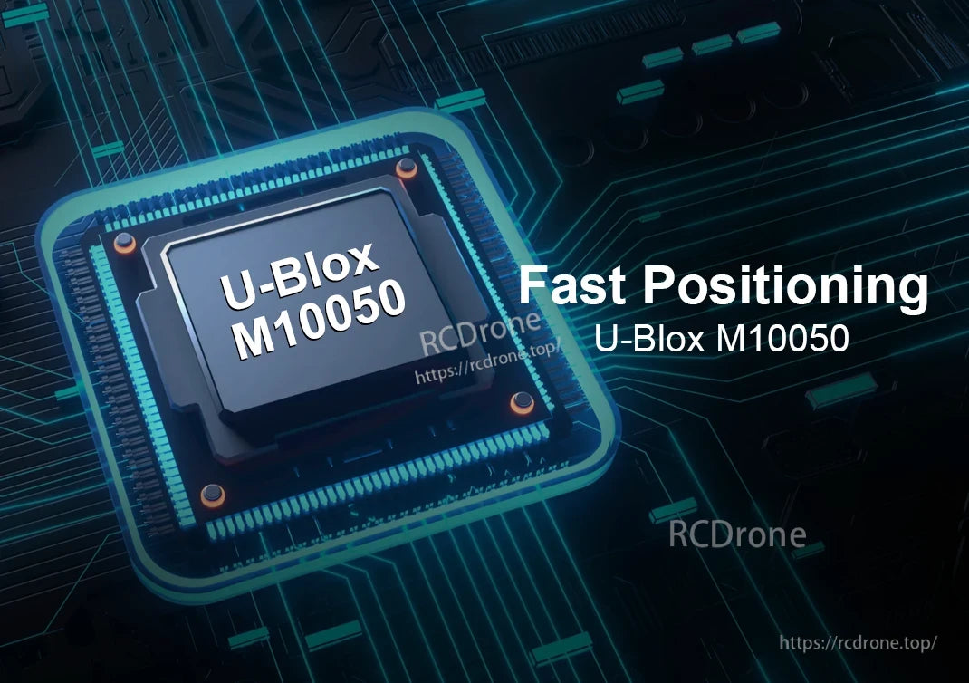 Foxeer M10Q-120 V2 GPS, Small GPS unit measures 12.5x17x5mm, weighs 2.7g, and offers high accuracy for FPV racing, freestyle, and long-range drones.