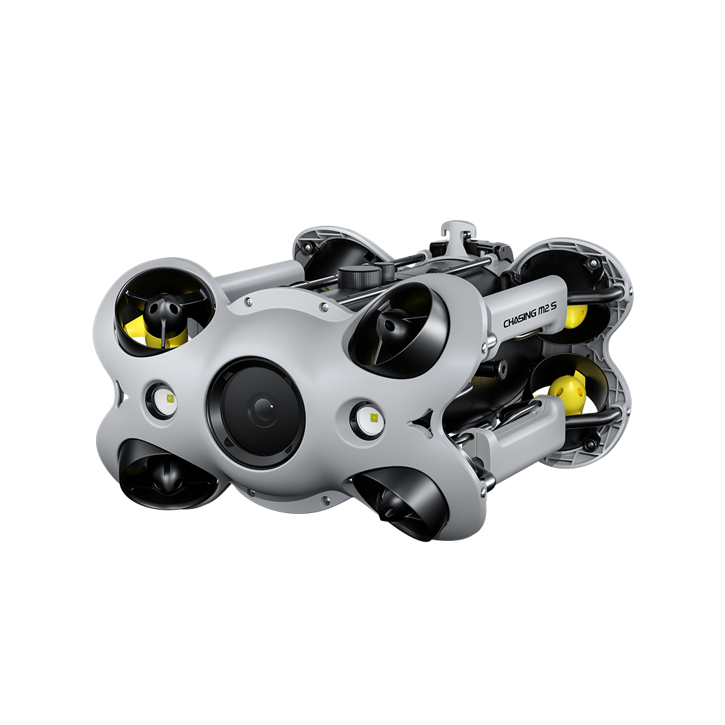 CHASING M2 S Underwater ROV – 4K Camera, 100 m Depth, 8-Thruster Omni Control, 4000 lm Lights, Light-Industrial Underwater Drone