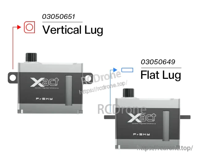FrSky Corelss Xact 5800 Series Servos LD5801