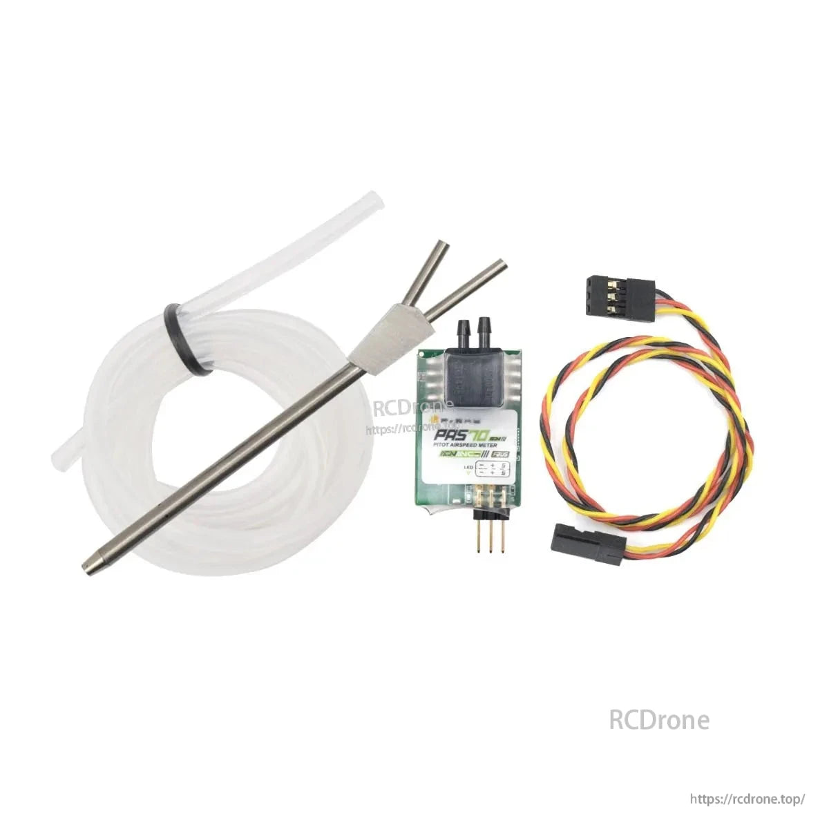 FrSky PAS70 ADV Air Speed Sensor for FBUS/S.Port Telemetry RC Airplane Pitot Tube 0–270 km/h