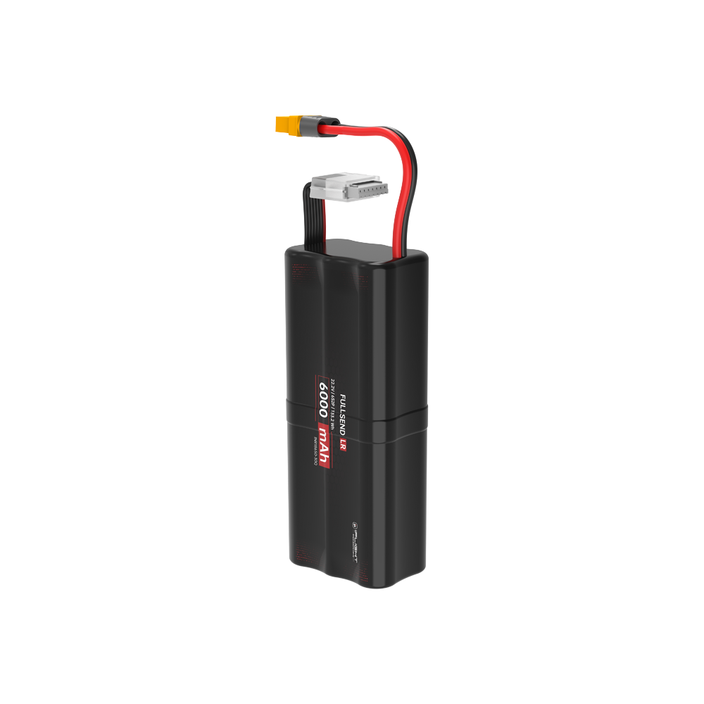 iFlight Fullsend 6S2P 22.2V 6000mAh Li-Ion Battery With XT60H plug  Perfect for long-range quads like XL10 V6