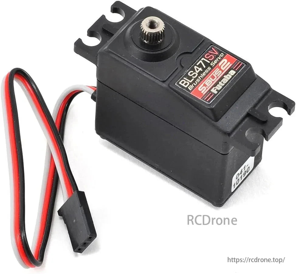 Futaba BLS471SV S.Bus2 High Voltage Surface Servo, This programmable servo has S.Bus2 compatibility, brushless motor tech, and supports up to 7.4V, ideal for 1/10 scale competitive apps.