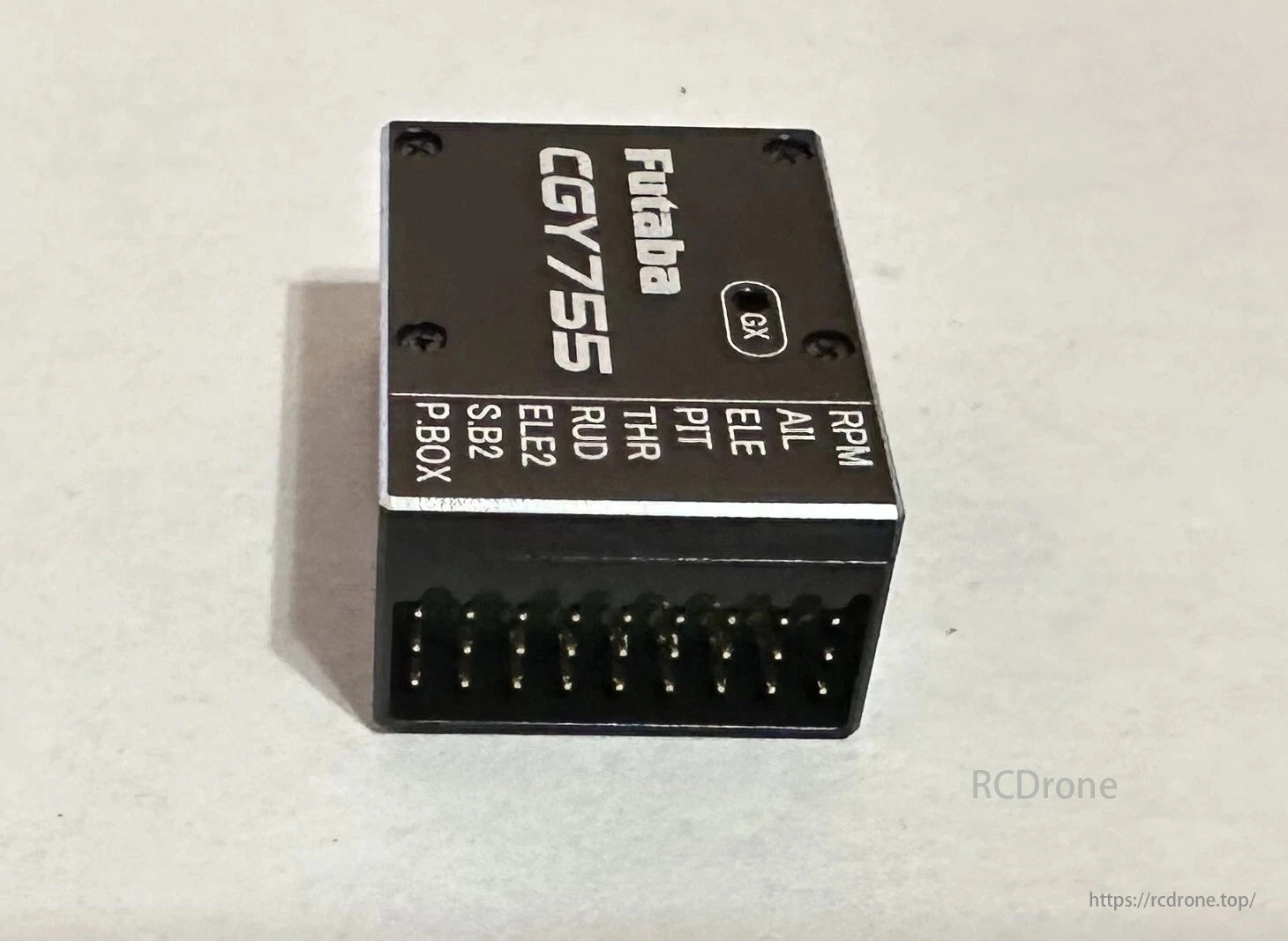 Futaba CGY755 Gyro, CGY755 offers professional-grade control with 760μs servo compatibility, wireless programmability and S.Bus2 telemetry device support.