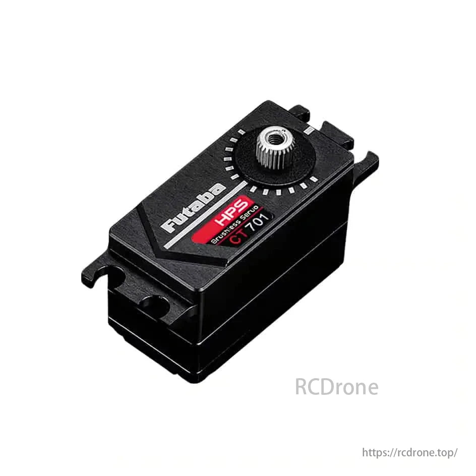 Futaba HPS-CT701 is a 30kg, low-profile, high-speed, S.Bus2 brushless servo for precision control.