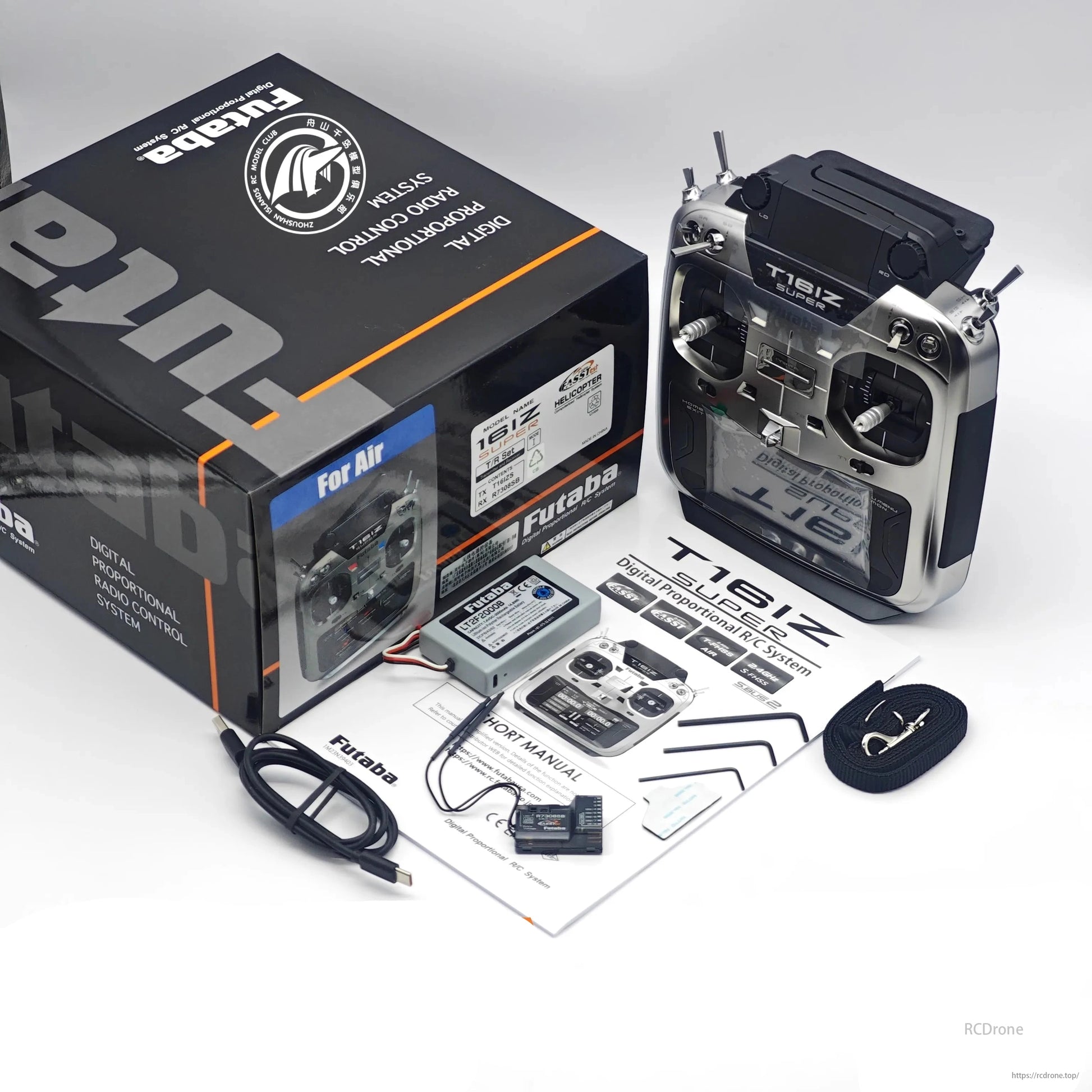 Futaba T16IZ Super 18CH Transmitter with R7308SB Receiver