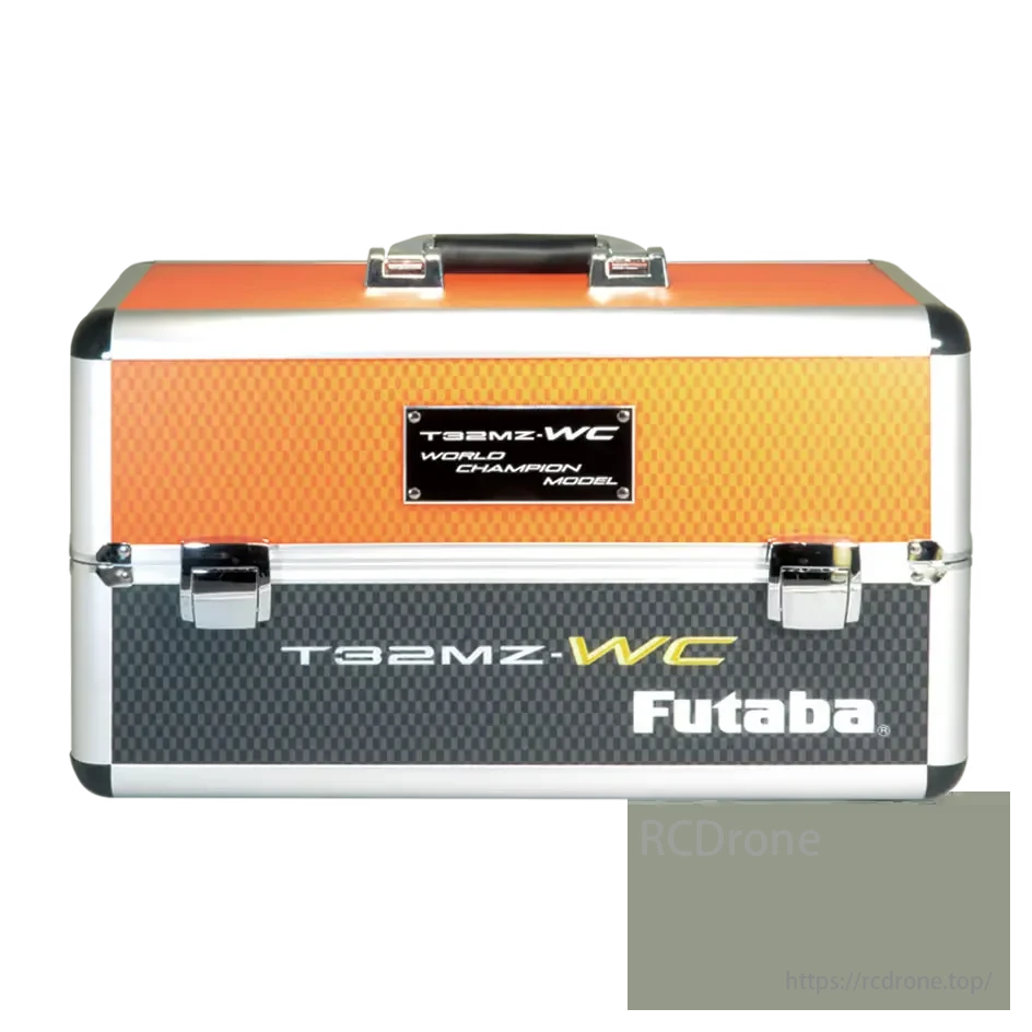 Futaba T32MZ 26CH Transmitter Set includes R7308SB Receiver, using FASSTest 2.4GHz technology for reliable drone control.