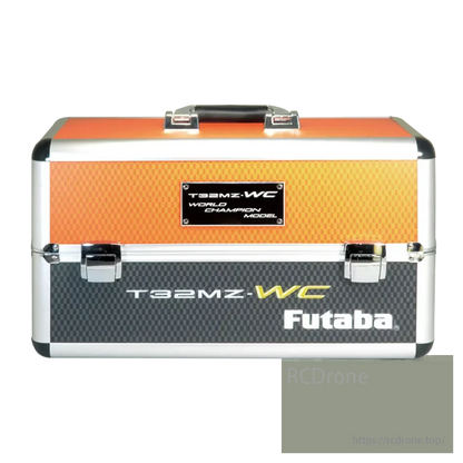 Futaba T32MZ 26CH Transmitter Set includes R7308SB Receiver, using FASSTest 2.4GHz technology for reliable drone control.