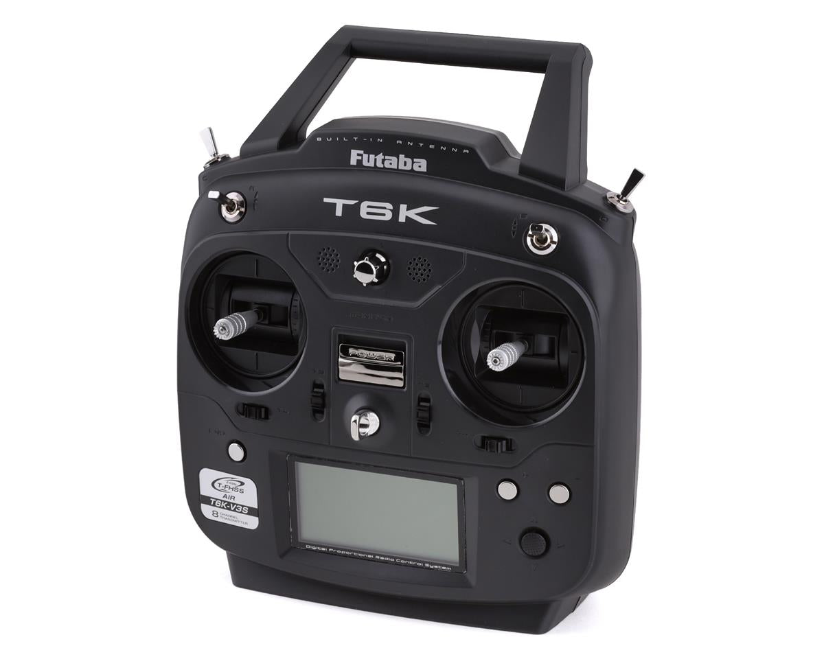 Futaba T6K V3S Transmitter, The Futaba 6K V3S Transmitter is a robust 8-channel digital proportional RC system with advanced 2.4GHz wireless tech for stable and reliable signals.