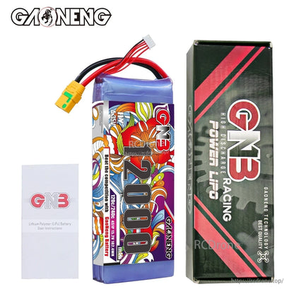 Package contents: GNB 12000mAh battery with retail box and instruction leaflet