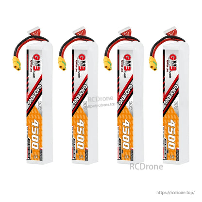 GAONENG GNB 12S 45.6V HV 4500mAh 70C LiPo Battery